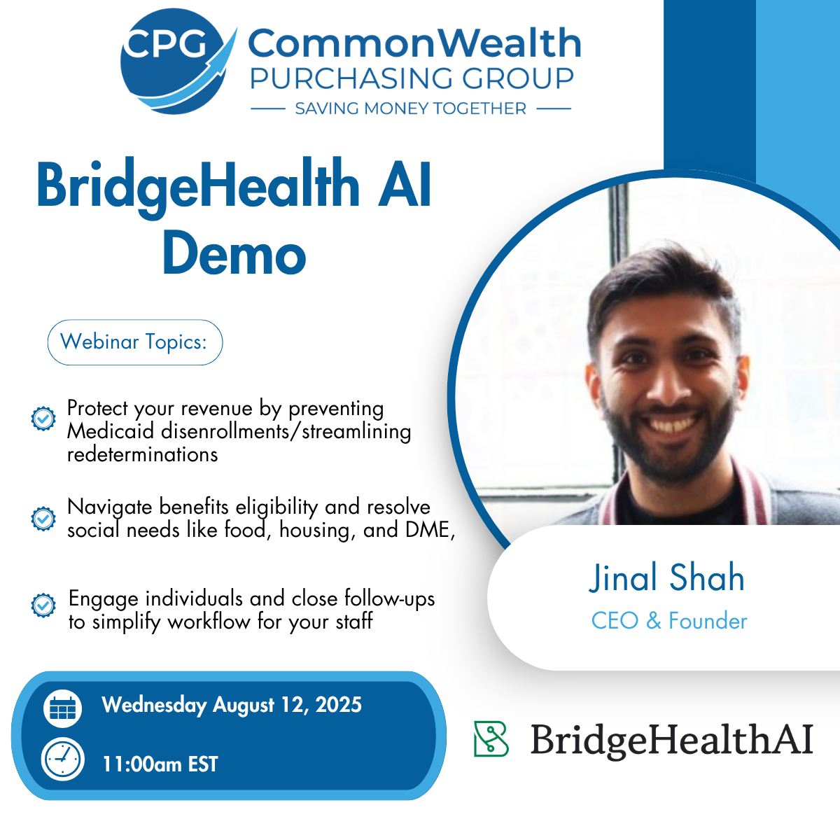 BridgeHealthAI & CPG Demo