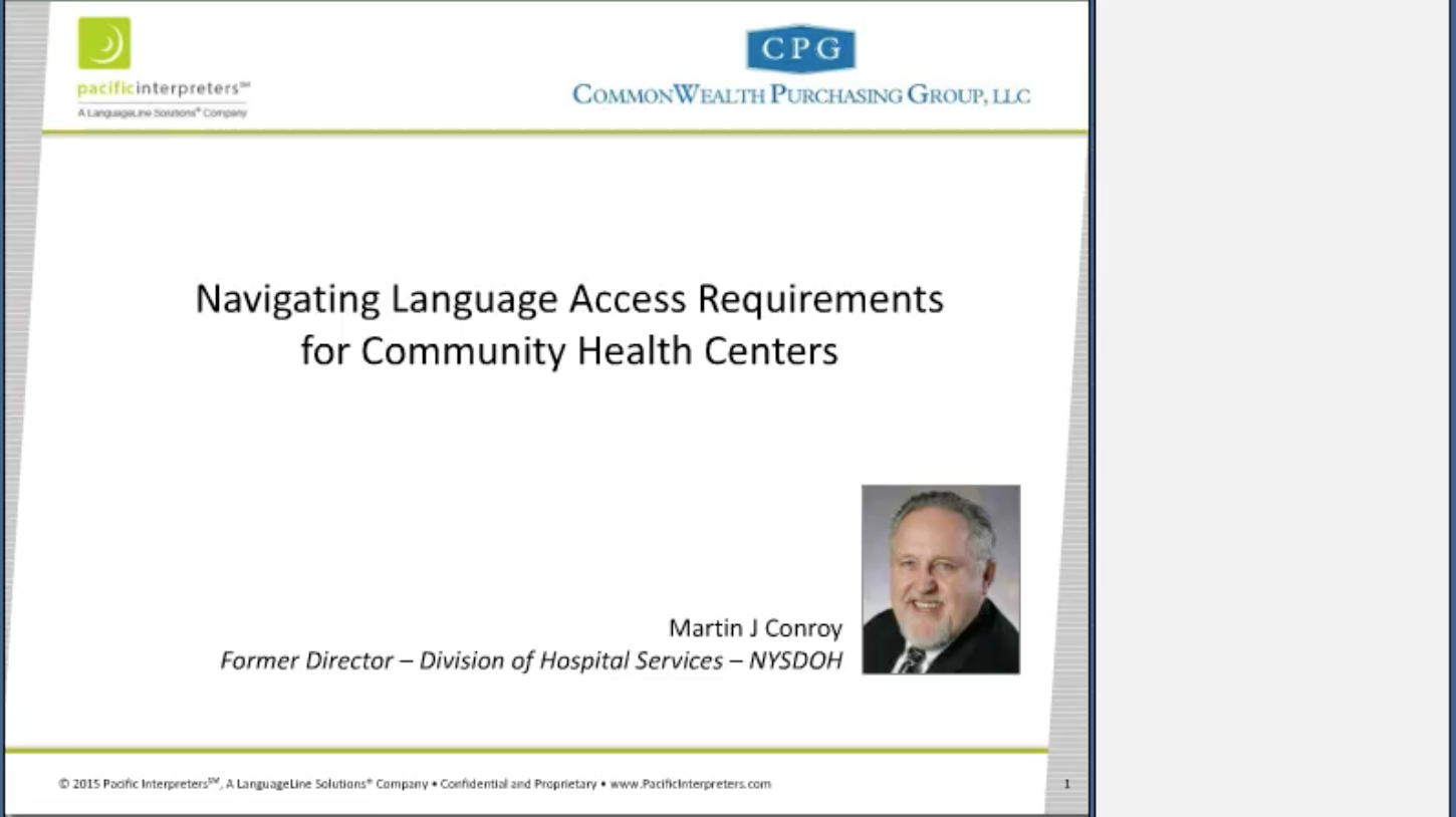 Navigating Language Access Requirements for CHC’s