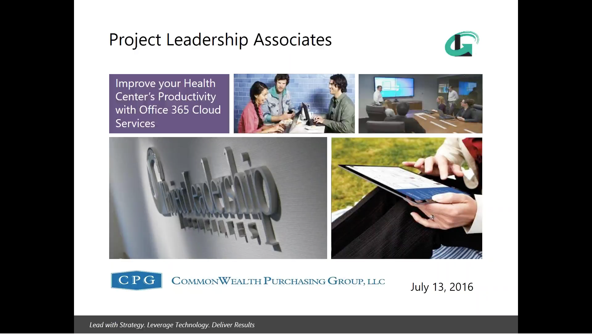 Office 365 Cloud Services Webinar