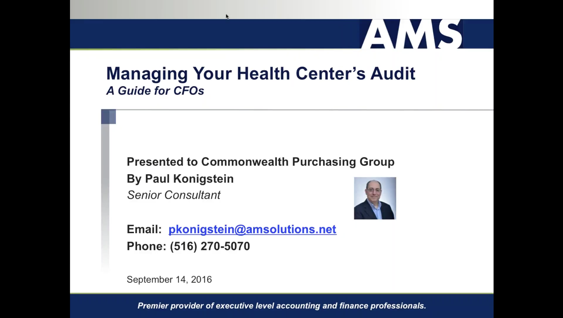 Managing Your Health Center’s Audit: A Guide for CFOs