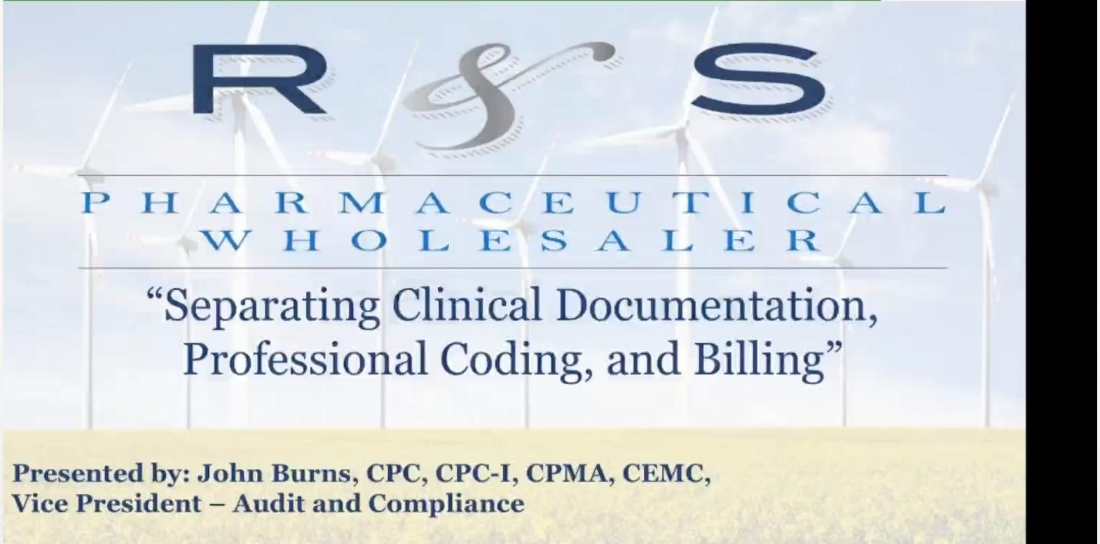 R&S Webinar: 340B Drug Program