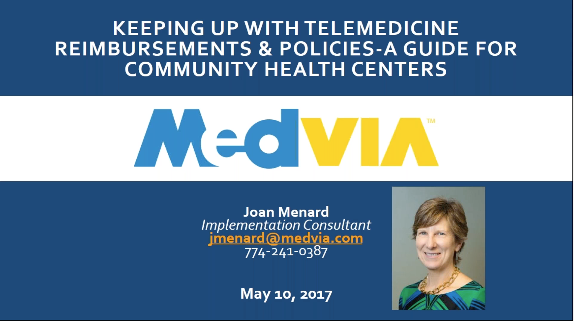 Medvia Webinar: Telemedicine