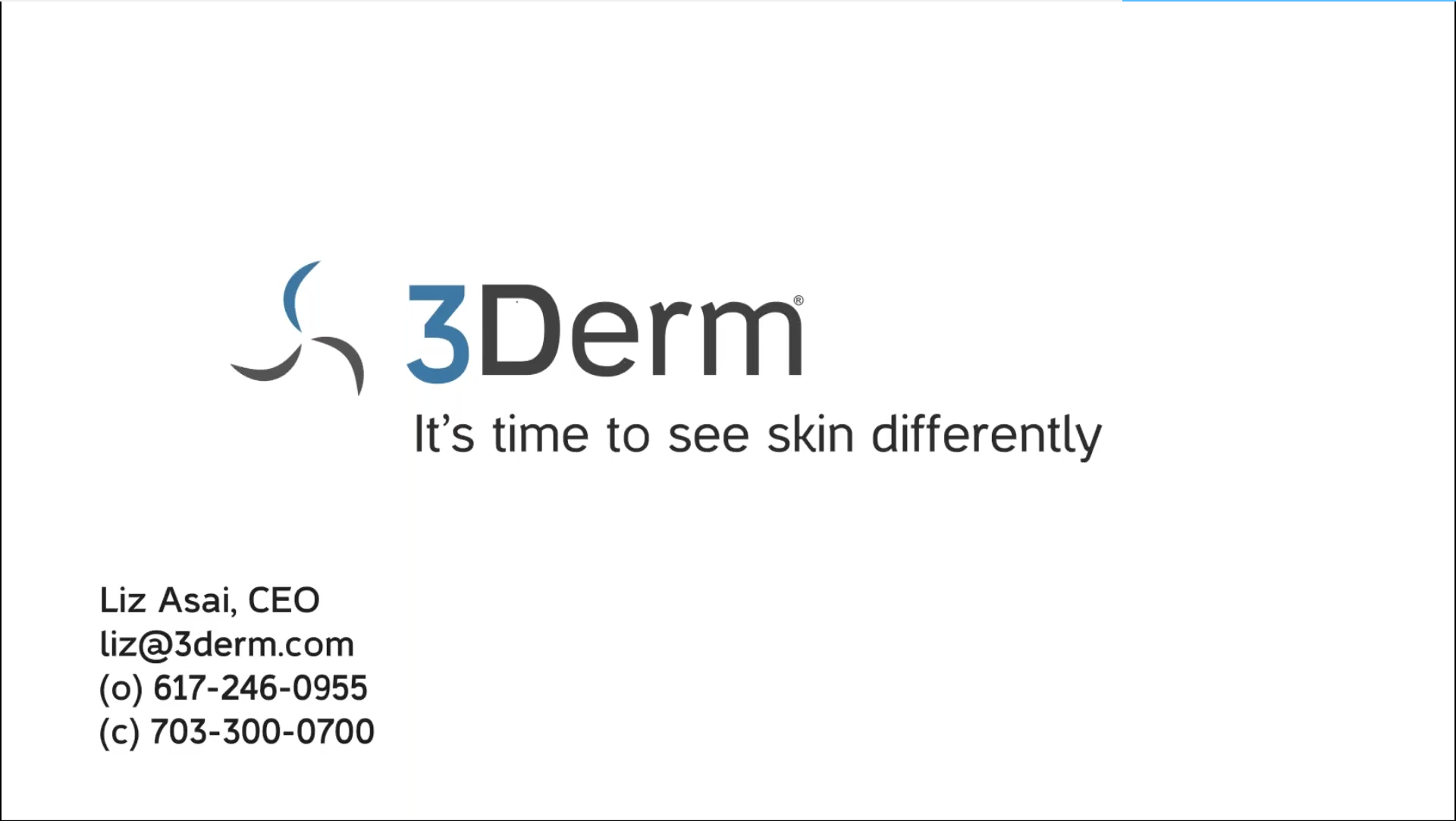 Next Generation Skin Cancer Screening with 3Derm